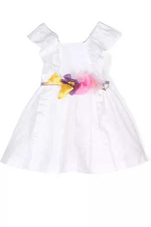 MONNALISA Vestido sin mangas con ribete de volantes