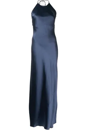 Reformation Vestido Jeany con acabado satinado