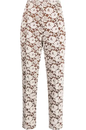 REJINA PYO Pantalones Nancy con encaje floral