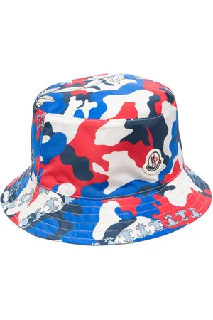 Moncler Sombrero de pescador con estampado militar