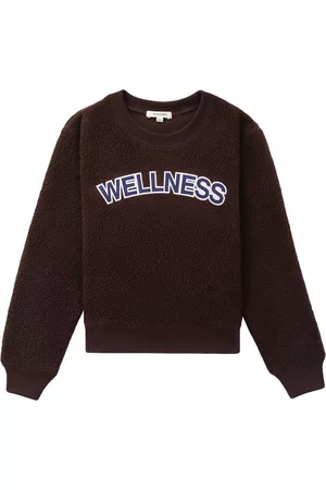 Sporty & Rich Jersey con parche de eslogan