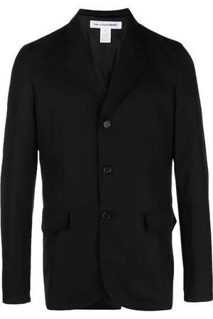 Comme des Garçons Blazer con botón y solapa de muesca