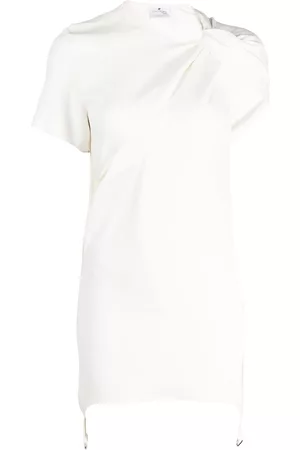 Courrèges Vestido corto con aberturas