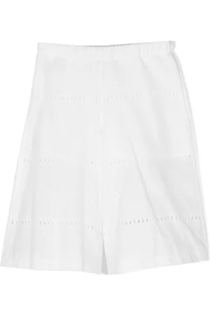 Piccola Ludo Pantalones con bordado inglés