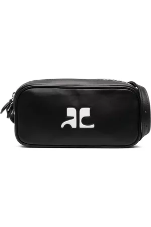 Courrèges Bolso de hombro con aplique del logo