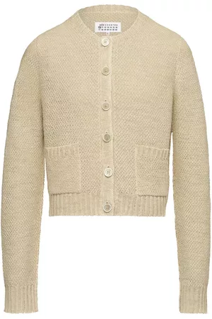 Maison Margiela Cárdigan con cuello redondo