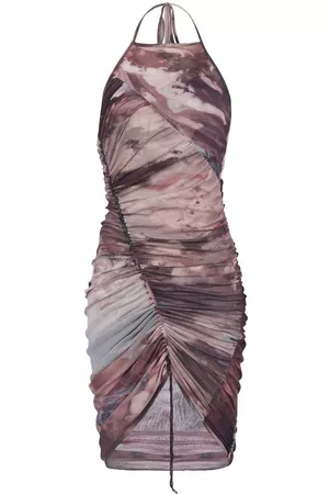 Balmain Vestido corto con volantes