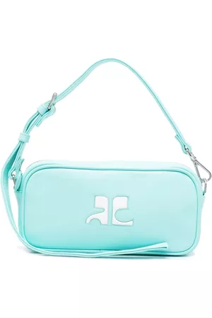 Courrèges Bolso de hombro con aplique del logo