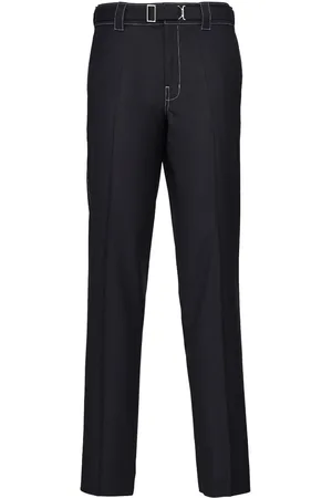 Prada Pantalones con cinturón