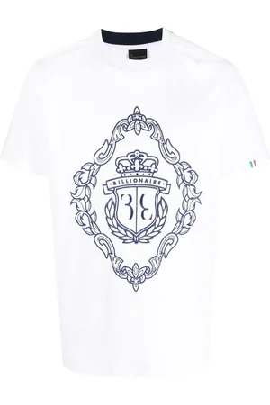 BILLIONAIRE Camiseta con logo bordado