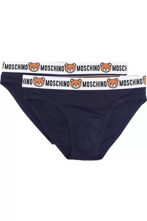 Moschino Set de 2 calzoncillos con logo Teddy Bear en la cinturilla