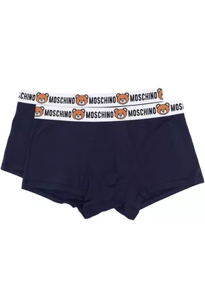 Moschino Set de dos bóxeres con motivo Teddy Bear
