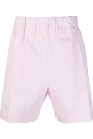 LANEUS Bermudas con logo bordado