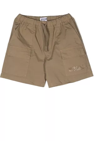 Moschino Bermudas con logo estampado