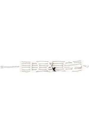 Dolce & Gabbana Collar de cadena con placa del logo