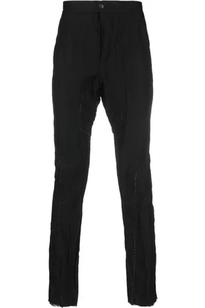 MASNADA Pantalones ajustados texturizados
