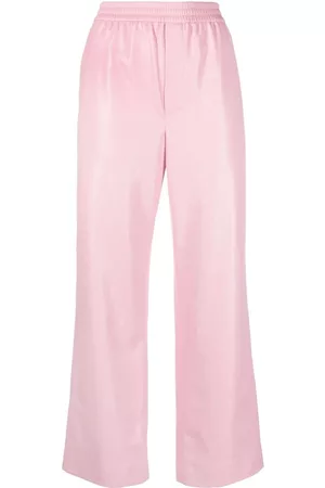 Nanushka Pantalones con cierre de cordón