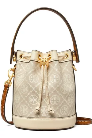 Tory Burch Bolso bombonera T Monogram en jacquard