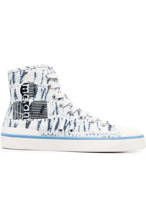 Isabel Marant Zapatillas altas con motivo tie-dye