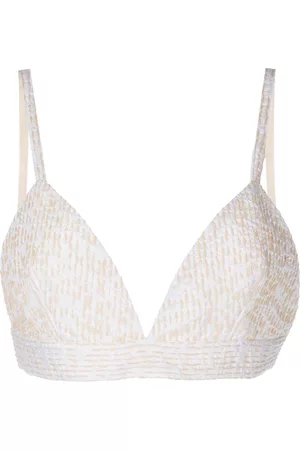 ROSETTA GETTY Top tipo sujetador de organza