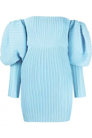 Solace Vestido corto plisado