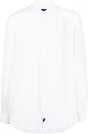 FAY Camisa con parche del logo