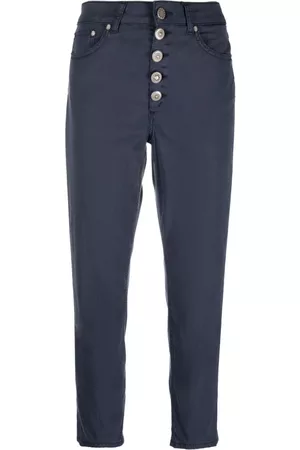 Dondup Vaqueros capri de talle alto