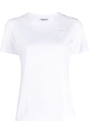 Dondup Camiseta con logo bordado