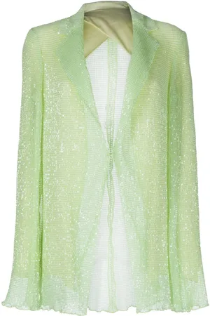 ROSETTA GETTY Blazer acampanado con manga larga