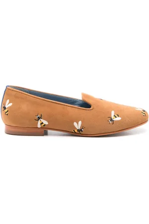 Blue Bird Mocasines Hive con diseño bordado