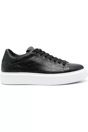 Giuliano Galiano Zapatillas Road con motivo de cocodrilo en relieve