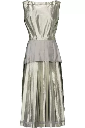 Maison Margiela Vestido midi Work-In-Progress
