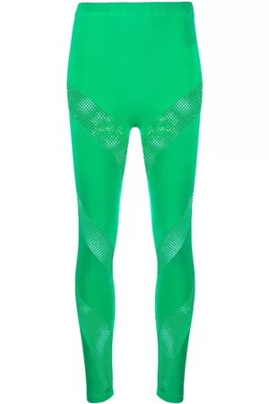 Philipp Plein Leggins con panel perforado