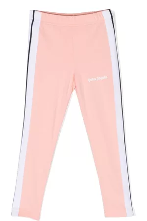 Palm Angels Leggins con estampado a rayas lateral