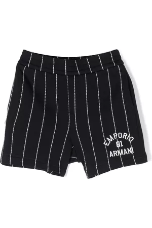 Emporio Armani Bermudas con motivo de rayas