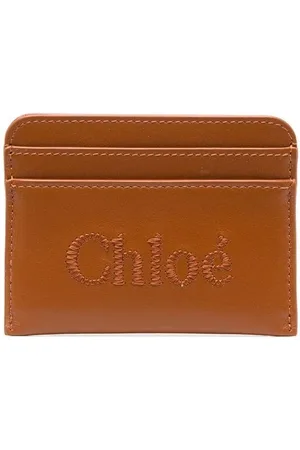 Chloé Tarjetero con logo bordado