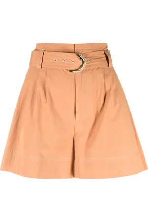 Twin-Set Shorts con cinturón y talle alto