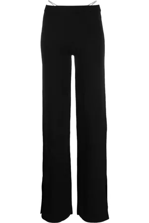 GCDS Pantalones acampanados con cristales