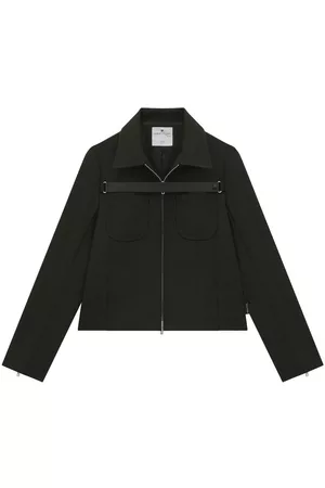 Courrèges Chaqueta corta con cremallera