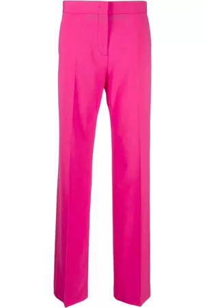 Msgm Pantalones anchos de talle alto