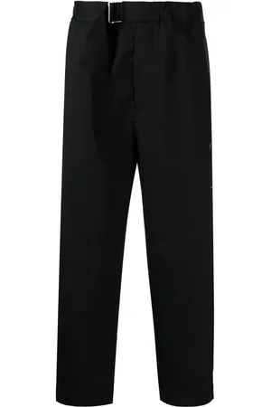 OAMC Pantalones capri con cinturón