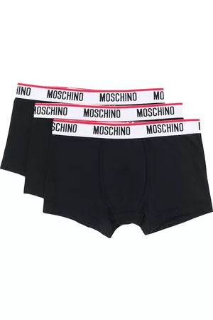 Moschino Bóxer con ribete del logo
