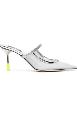 Msgm Mules con tacón de 90mm