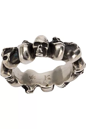 WERKSTATT:MÜNCHEN Anillo con múltiples calaveras