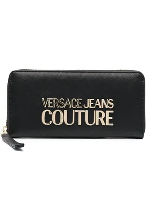 VERSACE Cartera con logo en relieve