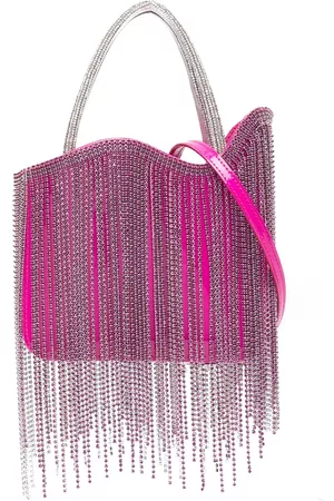 LE SILLA Bolso Ivy mini con flecos de cristal