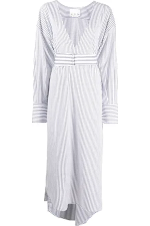 Sa Su Phi Vestido camisero a rayas