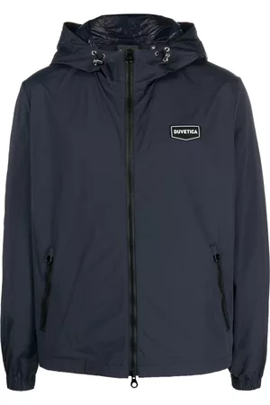 Duvetica Chaqueta con capucha y parche del logo