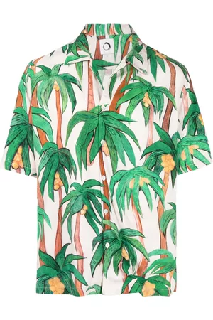 Endless Joy Camisa con palmeras estampadas