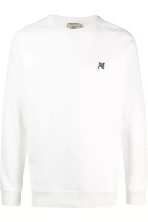 Maison Kitsuné Sudadera con parche de zorro